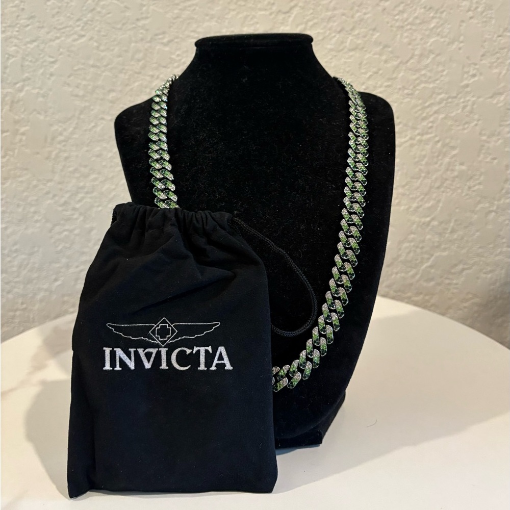Invicta Elements Drip Chain Necklace, Cosmic Mint NWT